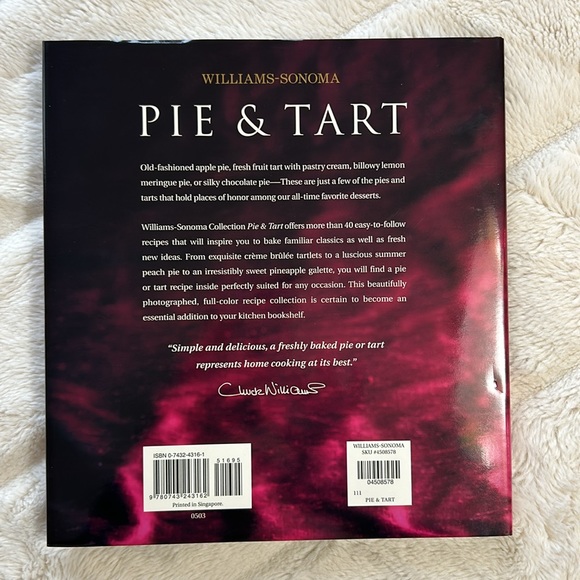 Williams-Sonoma - Pie & Tart Cookbook - Picture 2 of 7